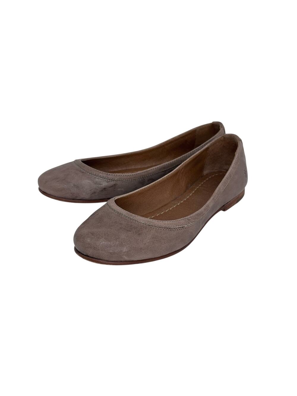 Frye Carson Ballet Flats - Taupe